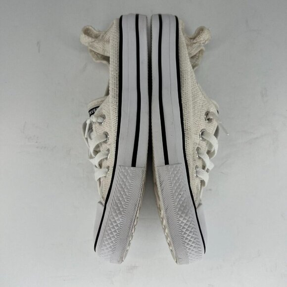 Converse Womens 547239C Ivory Chuck Taylor All Star Shoreline Size 8 Slip Shoes - Picture 7 of 9